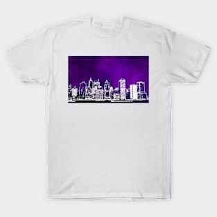 Purple Manhattan T-Shirt